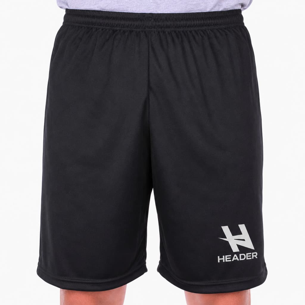 Short Header Atacado Masculino Calção Futebol Academia