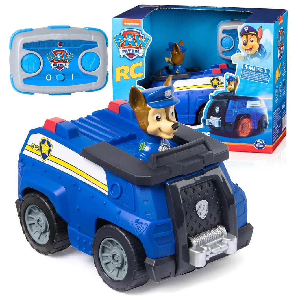 Carrinho De Controle Remoto Chase Patrulha Canina Com Boneco - Sunny Brinquedos