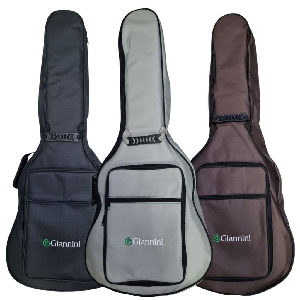 Capa para Violão Folk Mega Luxo Bordada Giannini