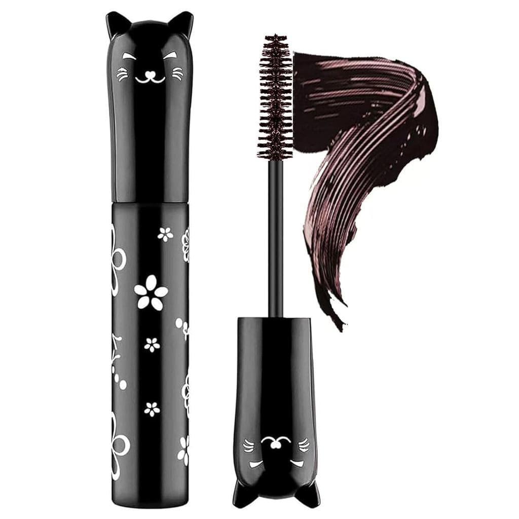 Máscara para Cílios Marrom à Prova d'Água, Secagem Rápida, Maquiagem para Olhos, Fórmula Volumizadora, Alongadora, Defin