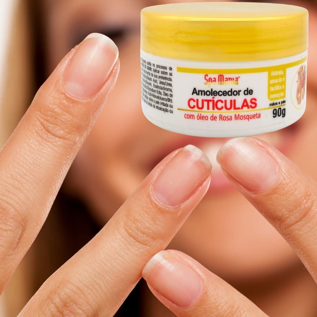 Amolecedor de Cutículas Spa Mania Creme com Óleo de Rosa Mosqueta 90g