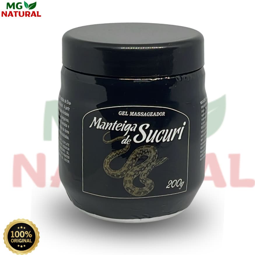 1 Unidade Gel Massageador Manteiga De Sucuri 200g Néctar Cosméticos | Sensação Refrescante e Relaxante