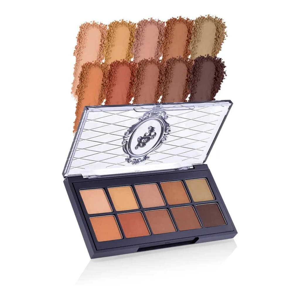 Bt Transition - Paleta De Sombras Bruna Tavares 10 Cores Marrom