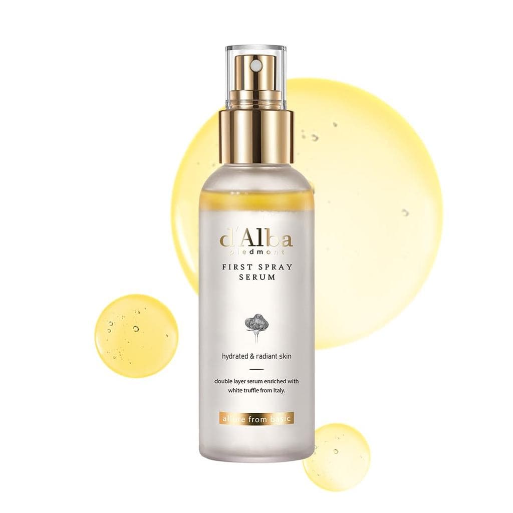 d'alba Italian Truffle First Spray Serum, Sérum em Spray, Spray Hidratante para o Rosto, Sem Surfactantes, Spray para um