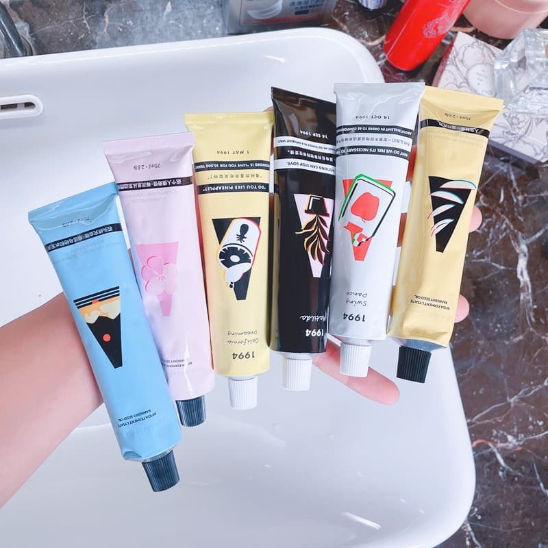 Rock Zoo Creme para as Mãos Feminino Hidratante Refrescante Hidratante Hidratante Homens Verão Não Oleoso 1994 Outono In