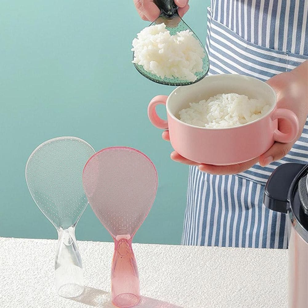 Colher De Arroz Elétrica Resistente Ao Calor Antiaderente Cozinha Suave Stand-up Acessórios C1p5