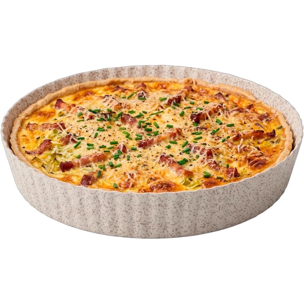 Forma para Quiche  Ceramic Life Bakeware Ø24cm 4,2cm Vanilla Brinox