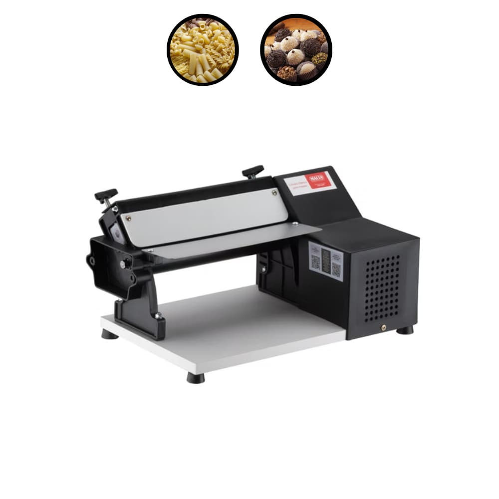 Laminador Pasta Americana Preto 40cm Bivolt Monofasico