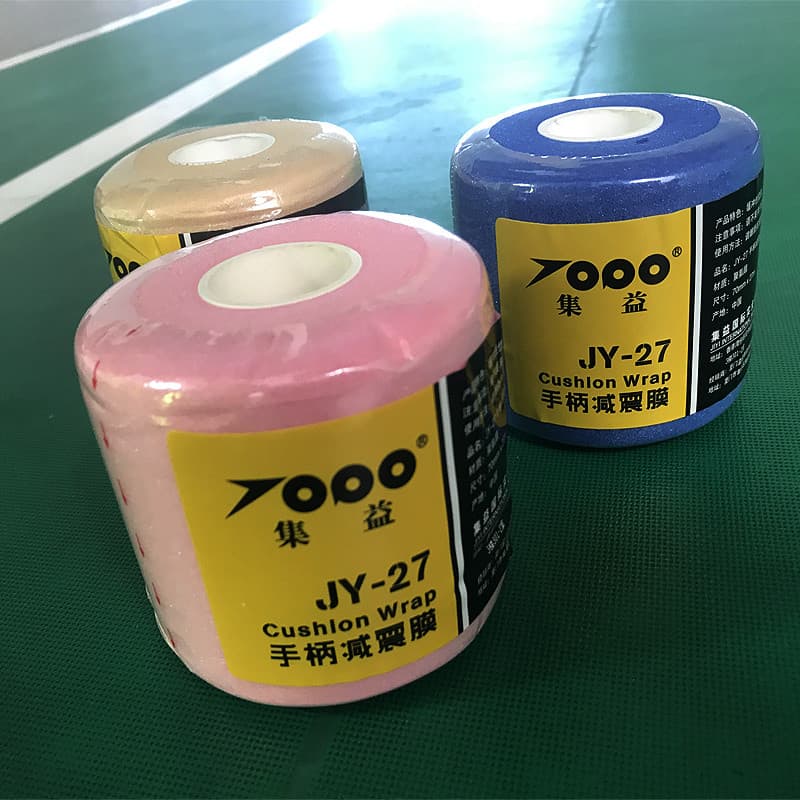 [Respostas Multi-idade] Jiyi Raquete de Badminton Raquete de tênis Vara de pesca Amortecimento Filme Base Alça de ajuste