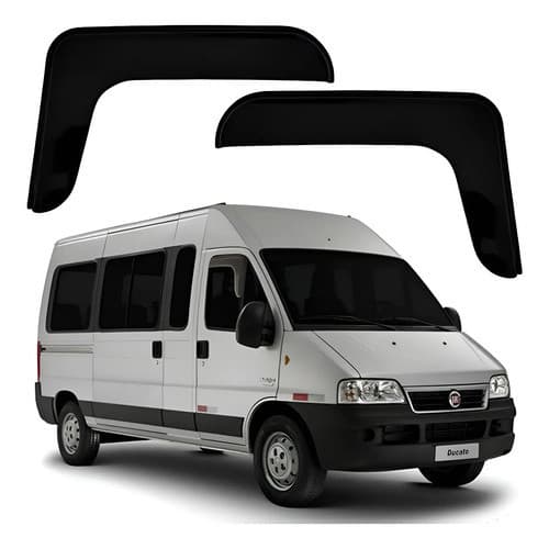Calha De Chuva Acrilica Fumê Ducato 1997 A 2017 2 Portas