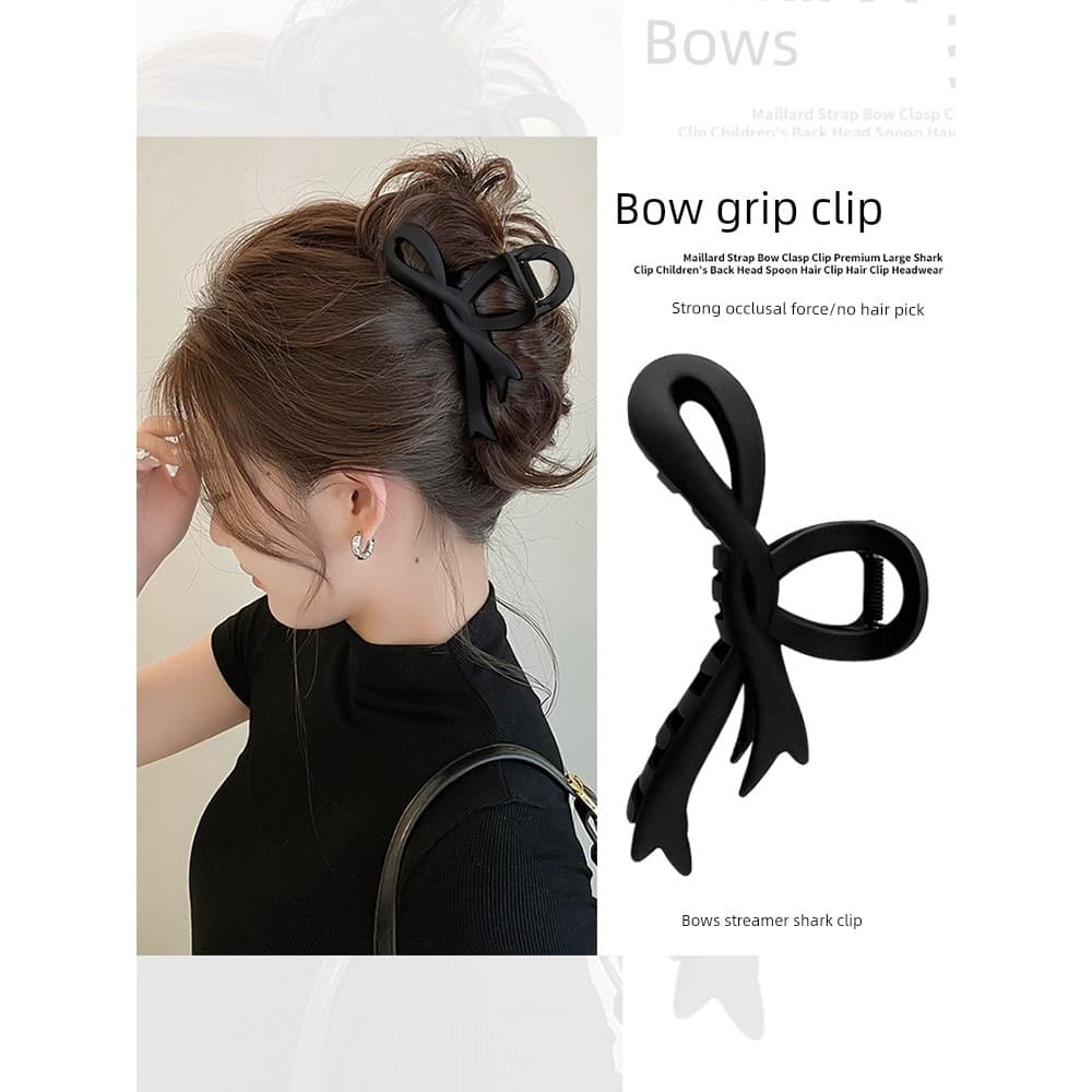 laços de cabelo infantil kit laços de cabelo infantil Arco de grampo de cabelo preto de alta qualidade com sensação gr
