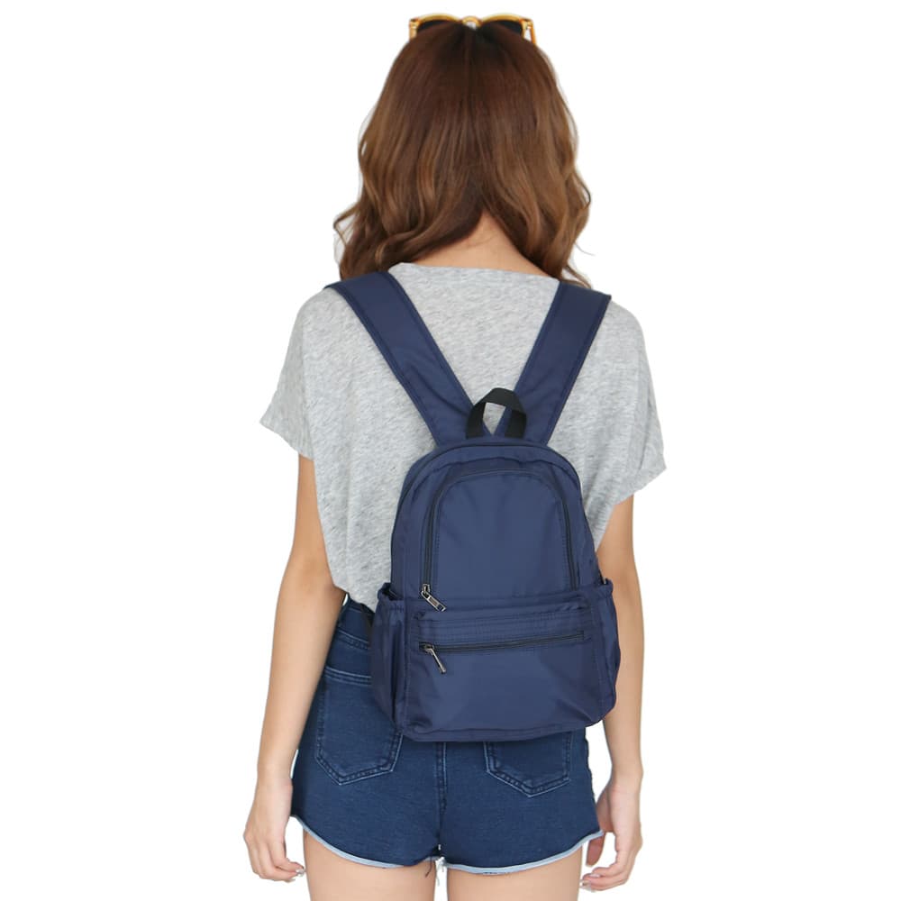 X XINRAN 'ZJ Multi-Bolso Leve Mochila Casual Compras Viagem Estudante Bolsa Escolar com Intercamada de Computador