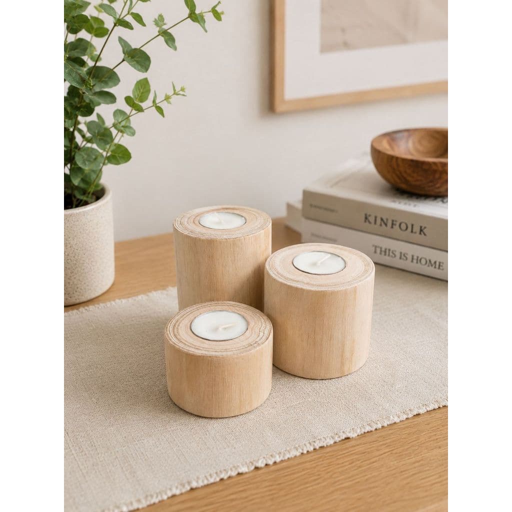 Trio de velas Eucalipto Slim