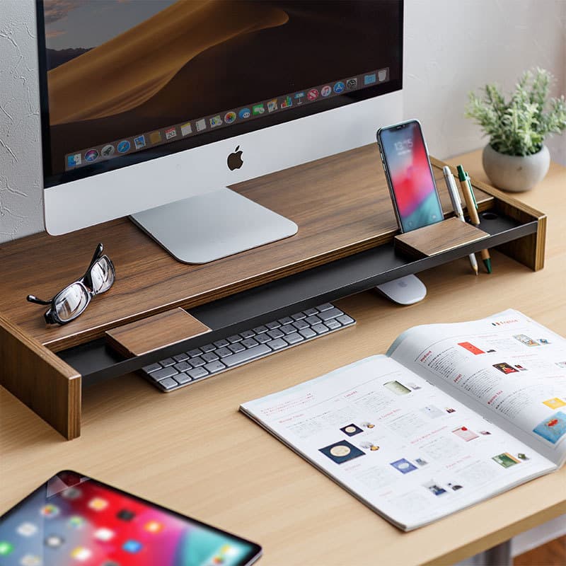 Japão Mountain Industry sanwa All-in-One Machine IMAC Monitor de computador Suporte elevado Suporte de mesa Suporte de m
