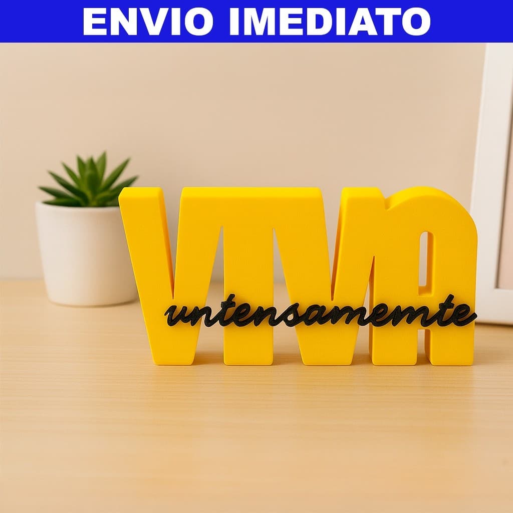 Peça Decorativa Viva Intensamente