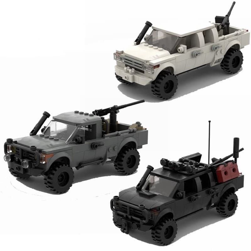Operações Especiais Forças Técnicas-Modelo De Carro Off-Road Blocos De Construção Montagem Brinquedos Presentes MOC-1058