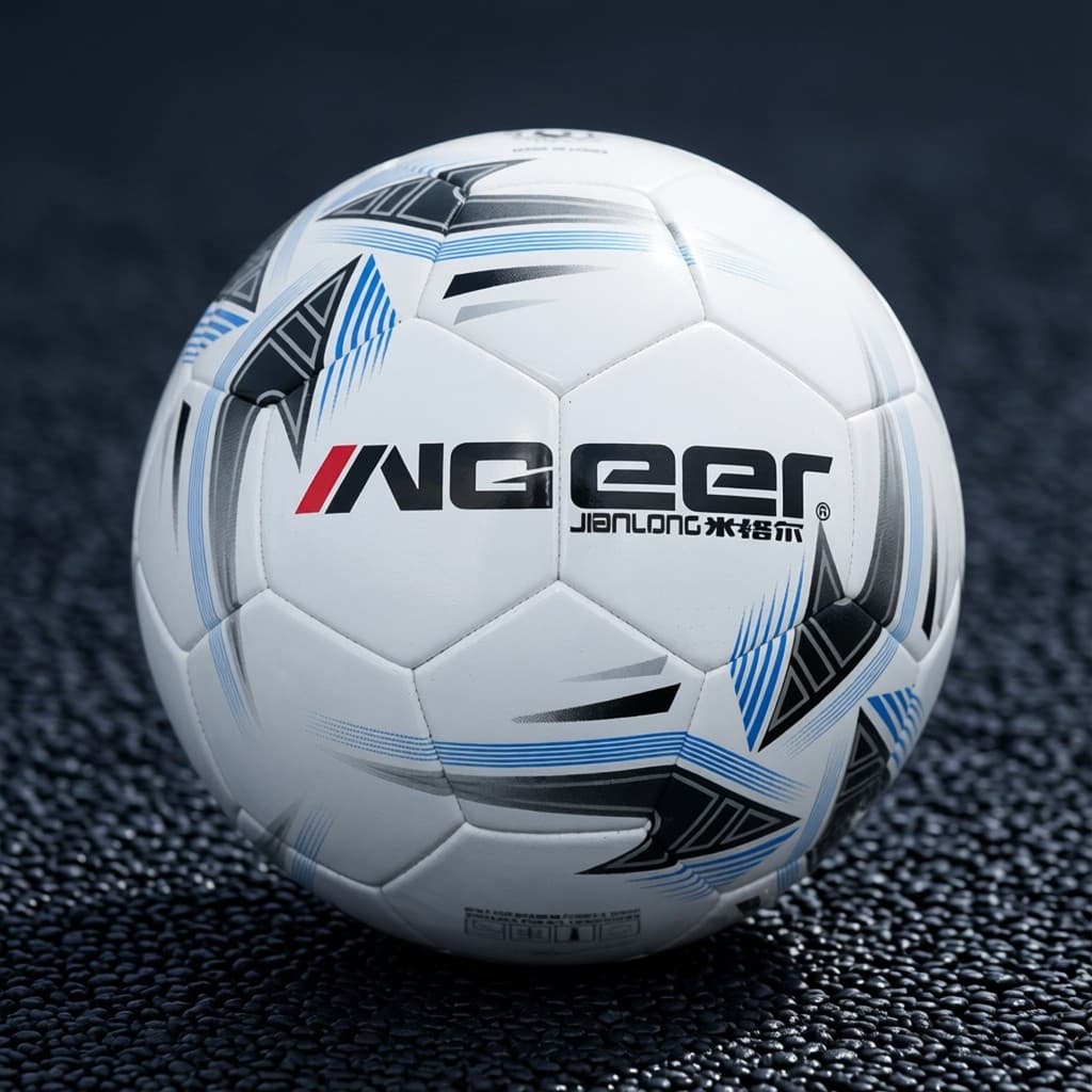 Miguel MF5201 Futebol Alunos do Ensino Médio Treinamento Competição Futebol Padrão No. Costura azul branca para esportes