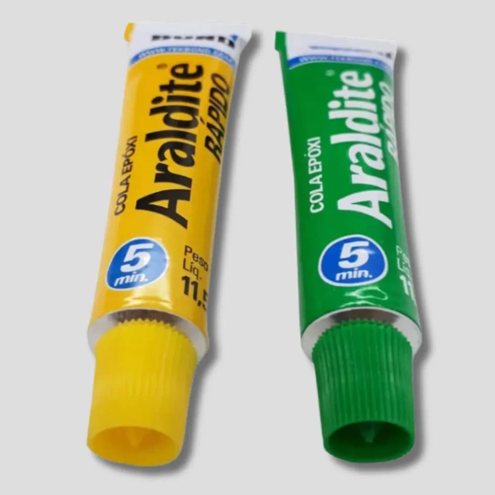 Araldite verde Cola Epóxi Rápido Tekbond 5 Minutos