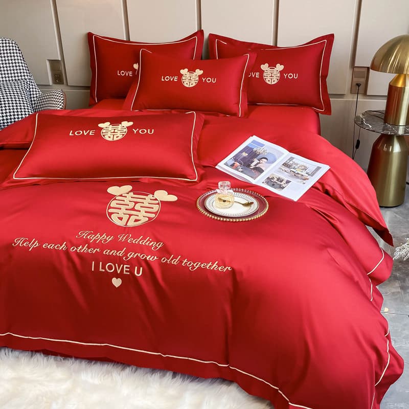 Roupa de cama de casamento
