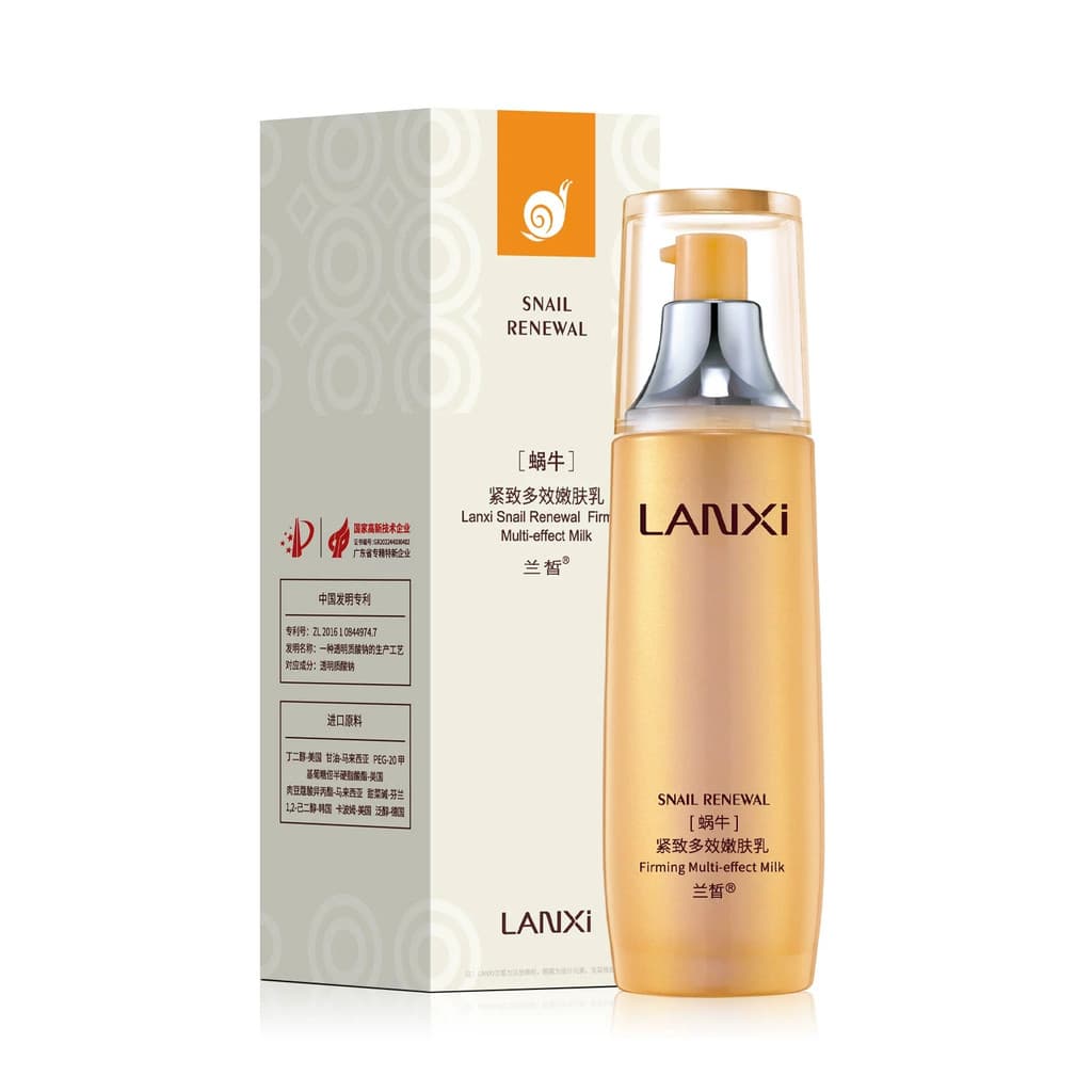 Lanxi Caracol Firmador Multi-Efeito Rejuvenescedor Loção para a Pele 100g Hidratante Refrescante Loção Não Gordurosa Pro