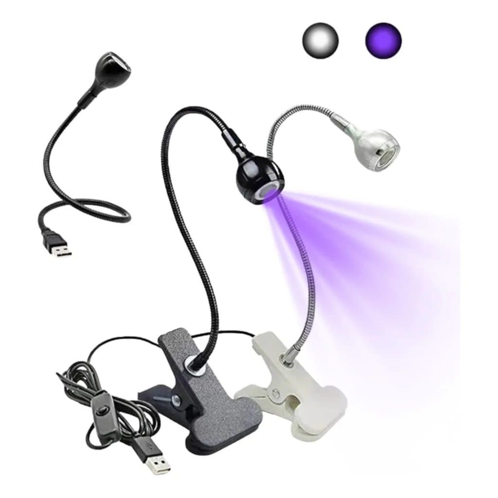 Mini Cabine LED UV Secador 18W Prata Portátil para Unhas ...