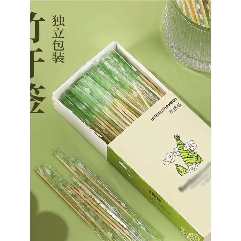 Palitos de dente para uso doméstico, embalagem exclusiva, descartável, portátil, ferramenta útil, Boutique, caixa, ponta