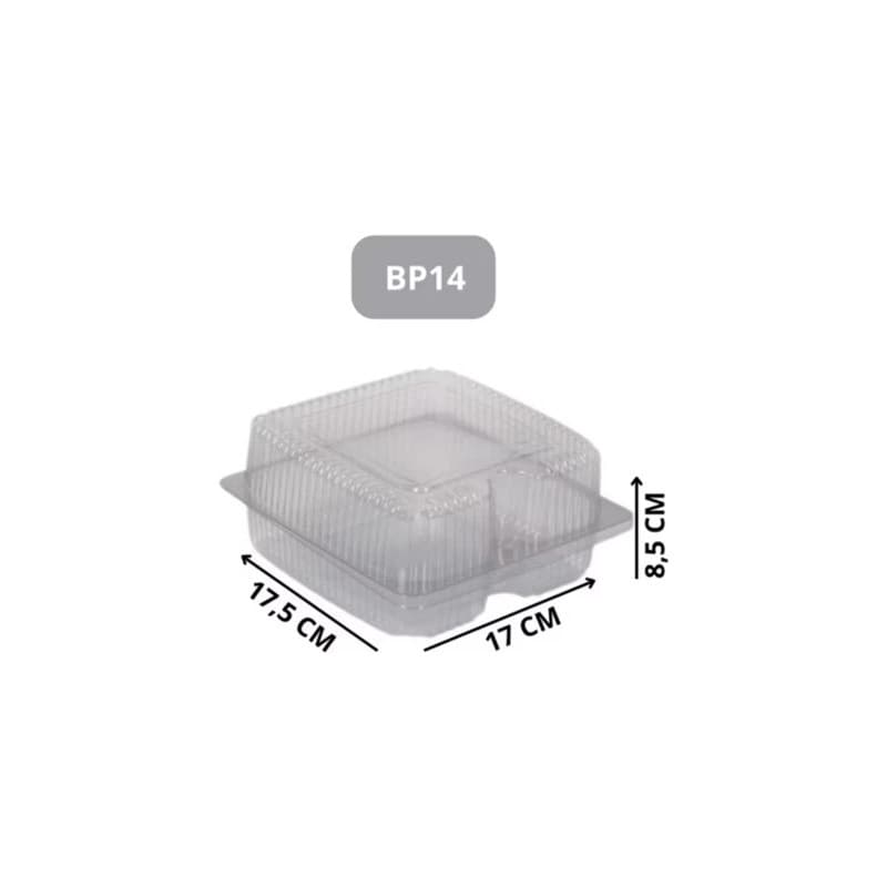 Embalagem Doces Salgados Bp14 Bipack 50pcs | 1,2,3 unidades | Prática e segura