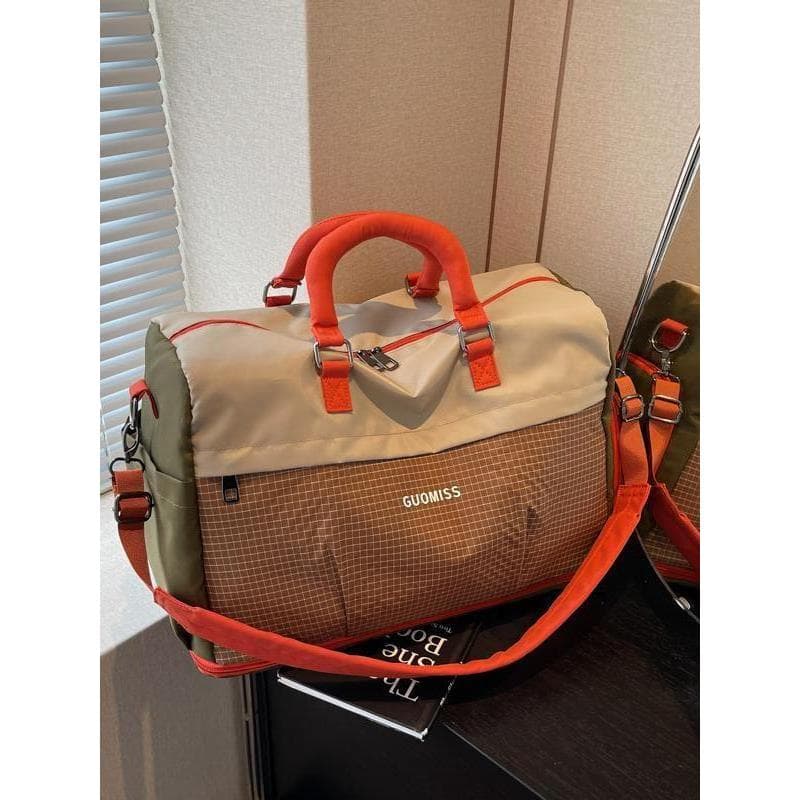 Bolsa de viagem pode ir no avião Bolsa de embarque de curta distância de grande capacidade Bolsa de viagem de negócios B