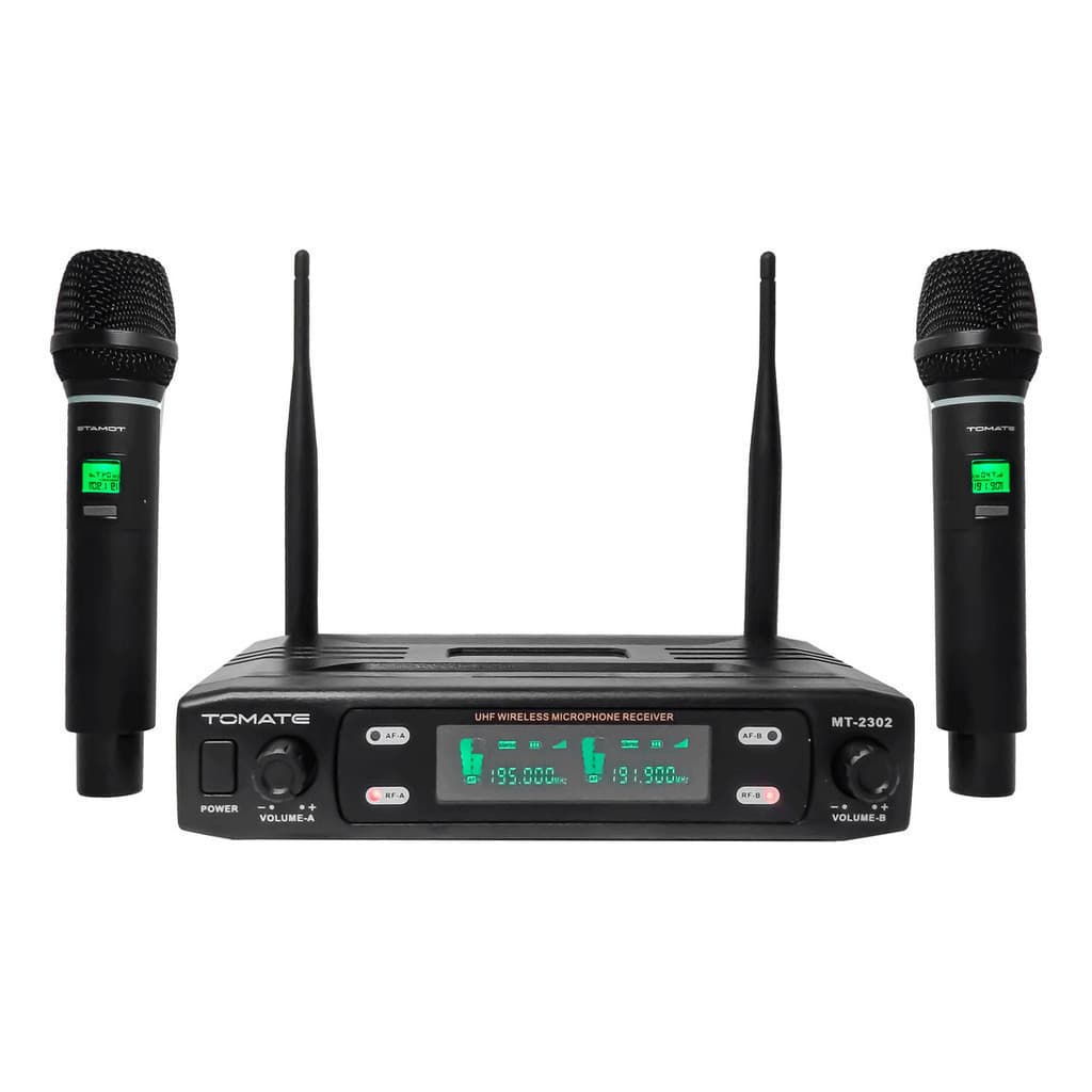 Microfone Sem Fio Wireless Profissional Tomate &  Uhf