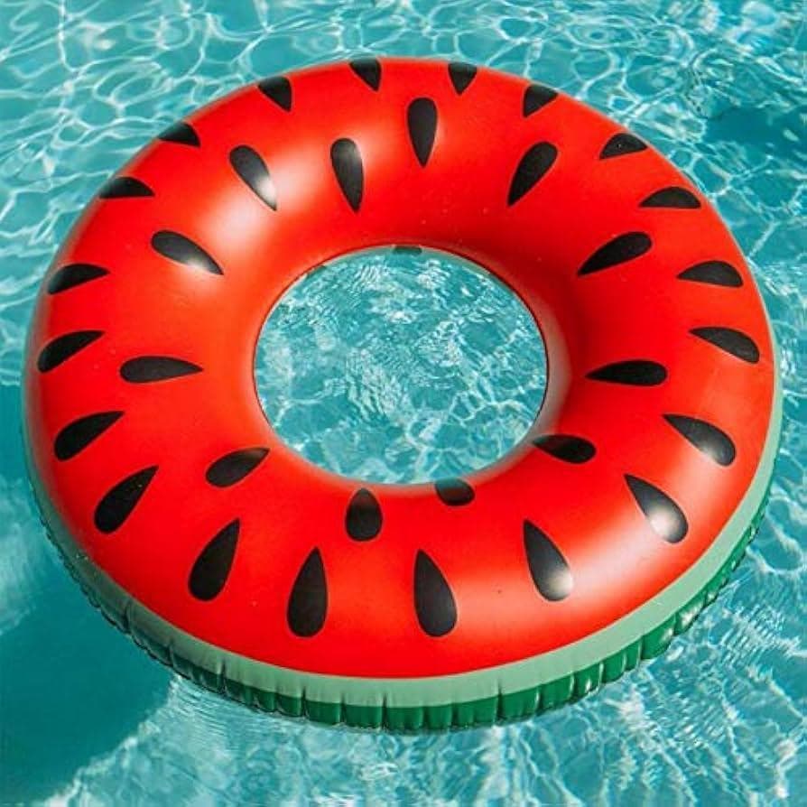 Boia Redonda Melancia Piscina Praia Adulto Criança 90cm