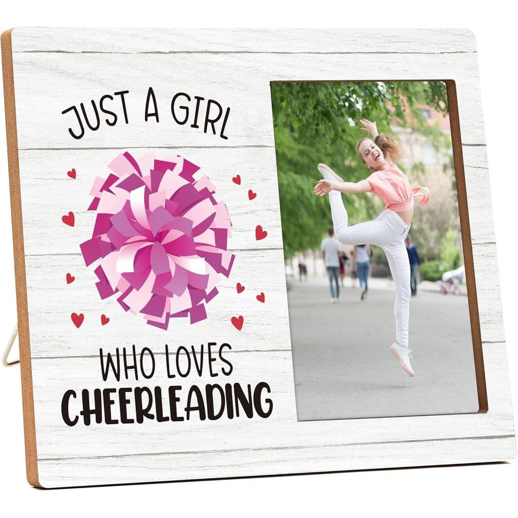 Porta-retratos de Cheerleading, Presentes de Cheerleading para Mulheres e Meninas Cheerleaders, Presentes de Cheerleader