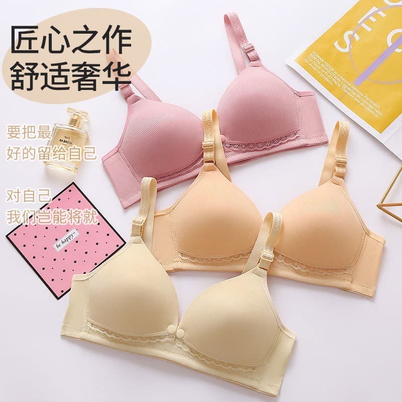 Roupa íntima de enfermagem para maternidade feminina estilo fino reunindo sutiã aberto para amamentação pós-parto grávid