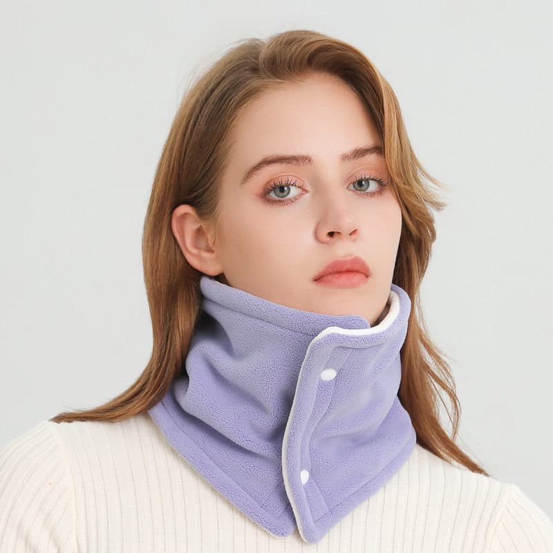 Novo estilo jaqueta Anti-sujeira colar proteção pequeno cachecol babador inverno das mulheres dos homens proteção quente