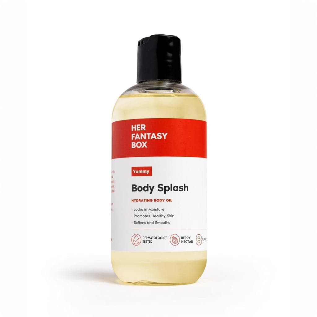 A Caixa de Fantasia Dela |   Body Splash Óleo Hidratante Corporal (Yummy) - Fórmula Hidratante e Não Oleosa para uma Pel