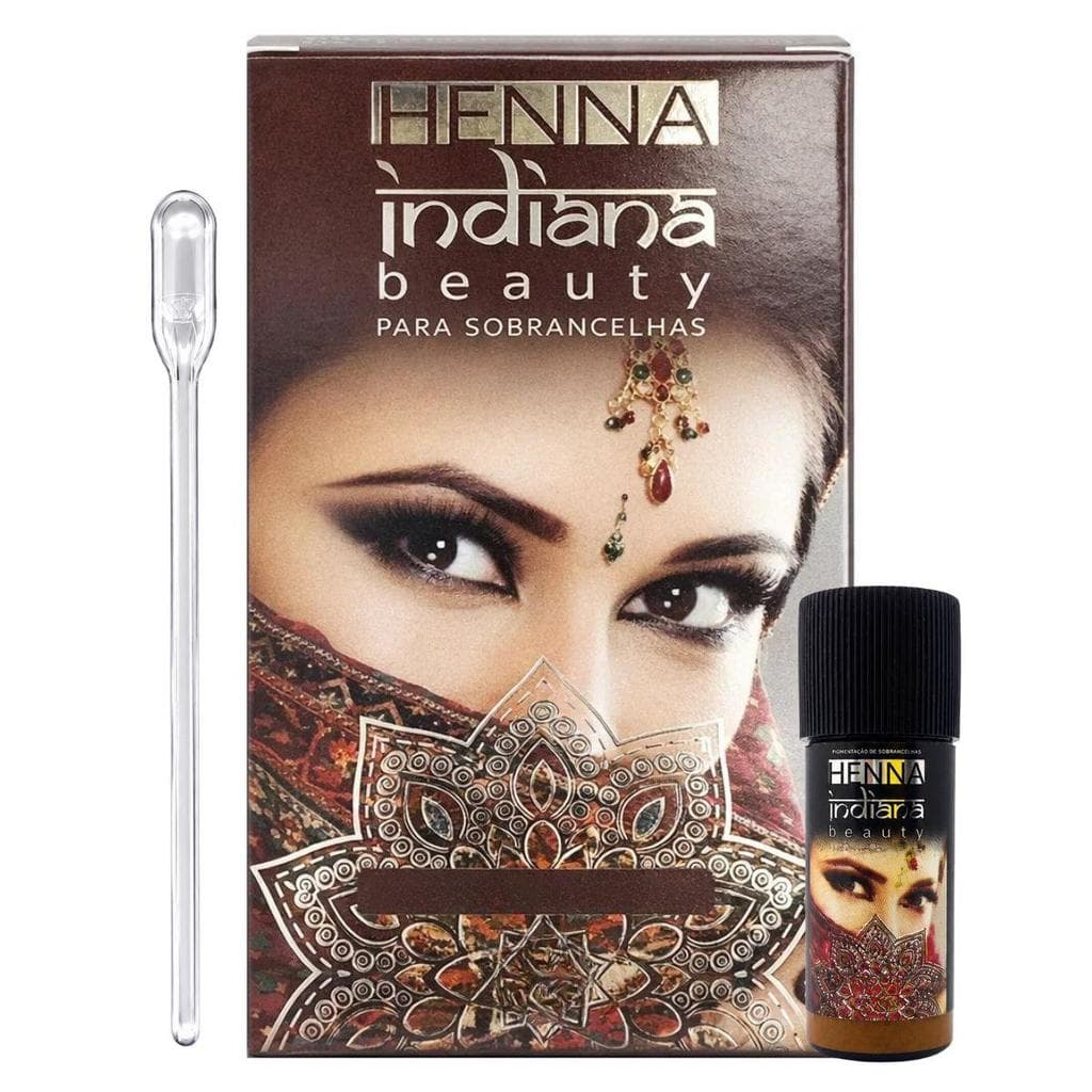 Henna Para Sobrancelhas Indiana Beauty