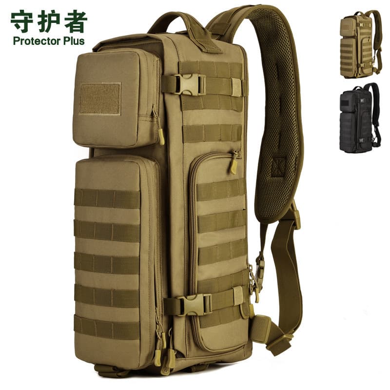 Guardião ventilador militar tático Airborne saco ao ar livre multifuncional grande bolsa de ombro montanhismo mochila tr