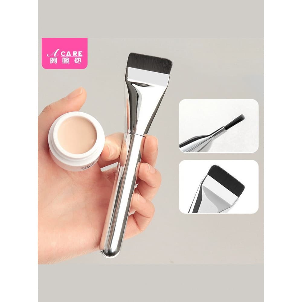 Pincel de base D1pq801-pincel de base líquida em linha, não é fácil de comer, pó, cabeça plana, máscara de maquiagem, ce