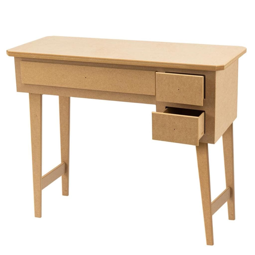 Mesa Manicure Escrivaninha Quarto Mesa De Escritório em mdf cru compacta