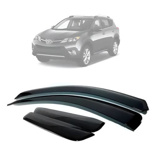 Calha De Chuva Acrilica Fumê Rav4 2019 A 2020 4 Portas