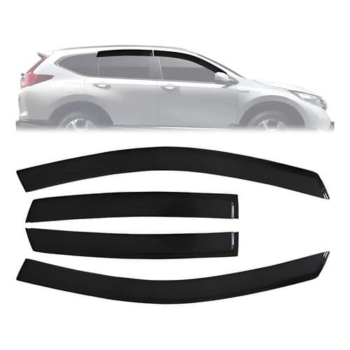 Calha De Chuva Acrilica Fumê Crv 2020 4 Portas Promoção