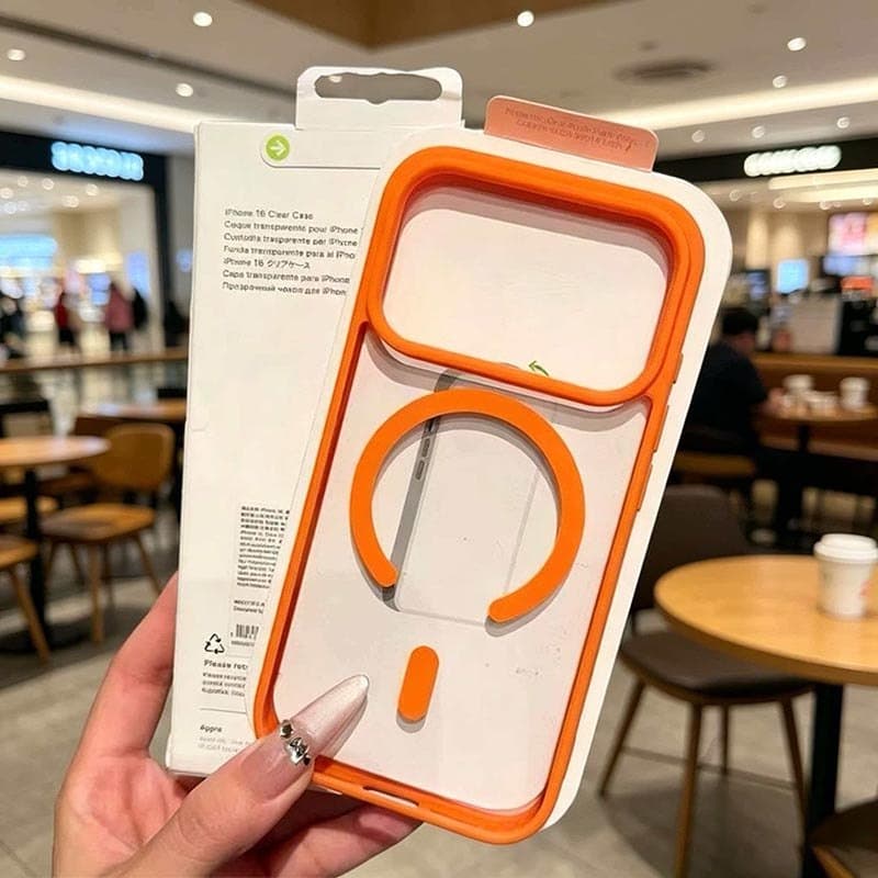 Capa Protetora De Acrílico Transparente De Alta Definição Para iPhone 17 16 15 14 13 12 11 Pro Max Traseira À Prova De C