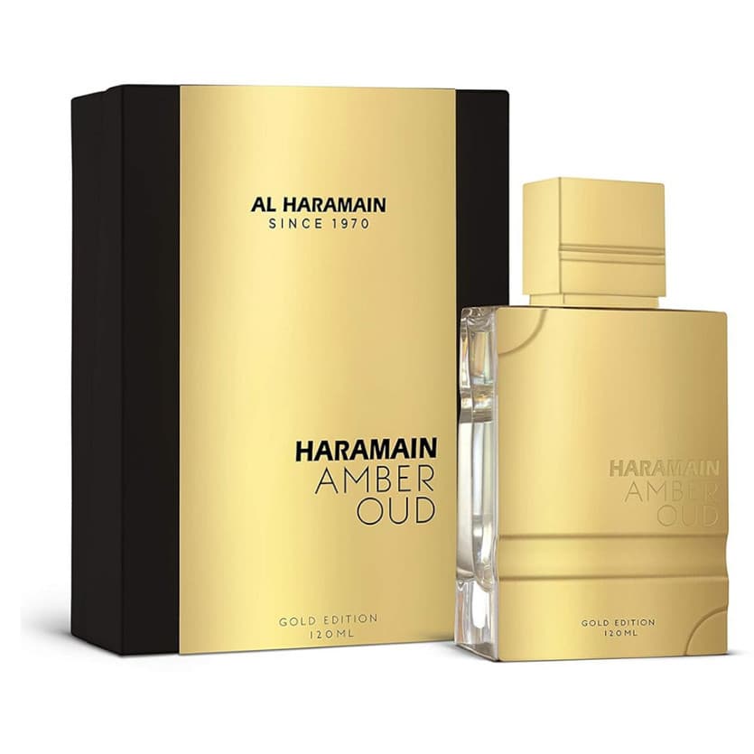 Perfume Arabe Al Haramain Amber Oud Gold EDP Unissex 120ml