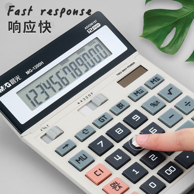 Calculadora Financeira Chenguang Escritório Contabilidade Uso Energia Solar Estudantes Usam Universidade Financeira Tama