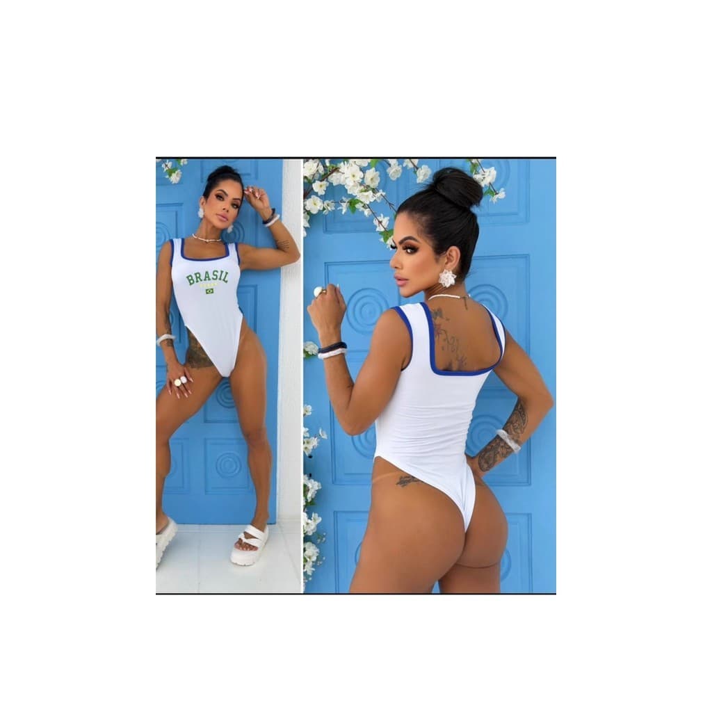 Body Regata Brasil Feminino Plus Size Barato Promoção