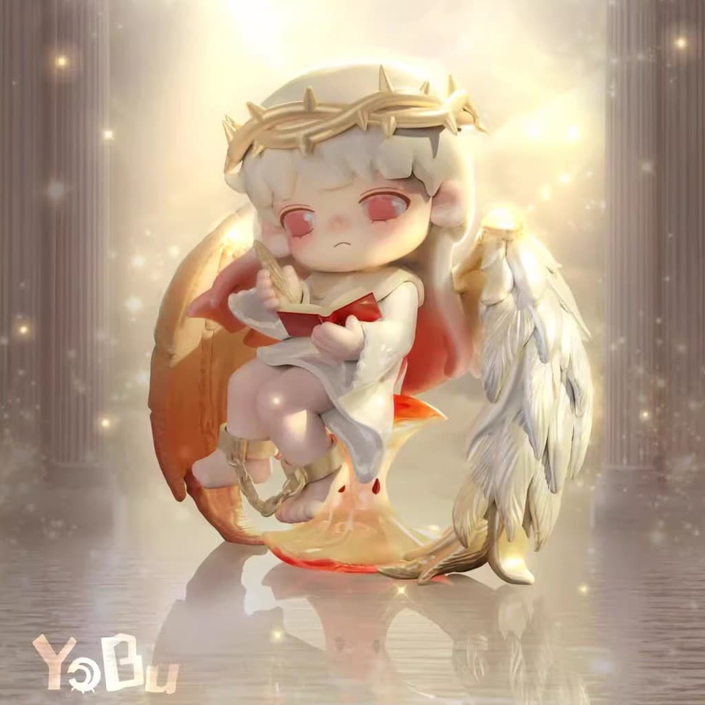 Nova yobu yobu caixa misteriosa de três gerações ninguém vê a série de canto na moda jogar decoração de mesa presente de