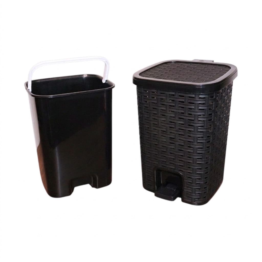 Lixeira Smart Grande Pedal Amortecedor 15 L Monte Libano