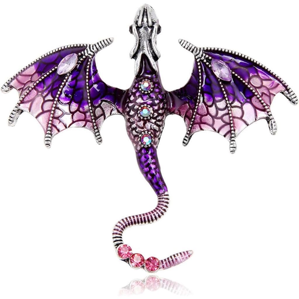 Broche vintage de cristal e strass FAIRYGATE, usado para decoração de gola de camisa, B20