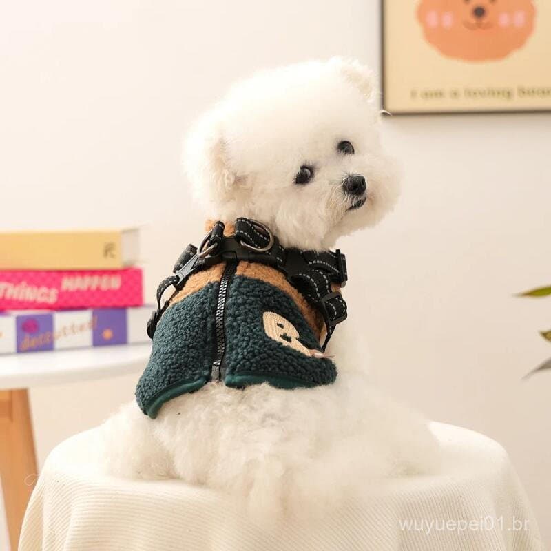 Moda Moletom Inverno Cão Terno Para Pequeno Tamanho Médio Filhote De Cachorro Animal De Estimação Casaco E Jaqueta Ao Ar