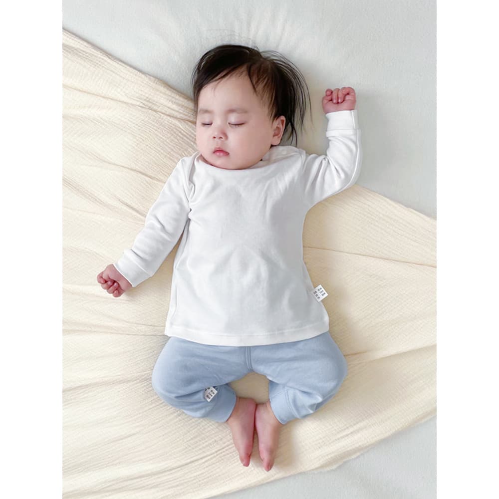 Bebê topo primavera outono estilo meninos meninas crianças camisetas bebê puro algodão suor-absorvente branco puro inver