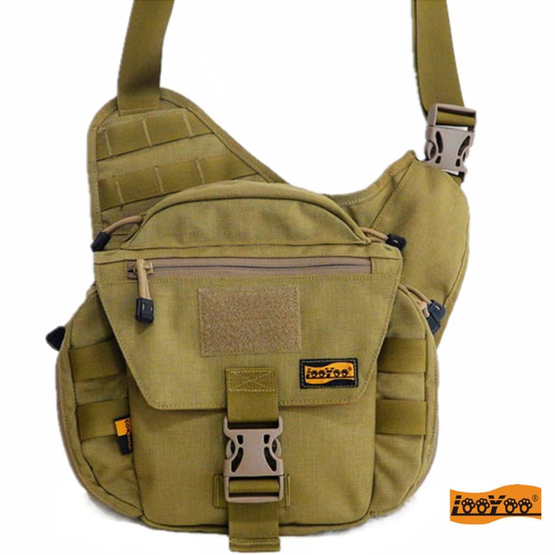 Road Tour A58 Ventilador Militar Ao Ar Livre Bolsa de Sela em Forma de Tambor EDC Bolsa de Ombro/Bolsa de Ombro/Bolsa de